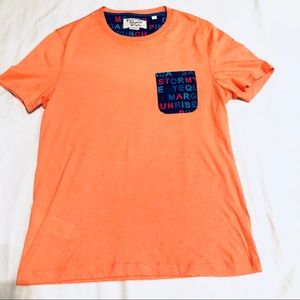 PENGUIN Original Chest Pocket Crew Neck T SHIRT